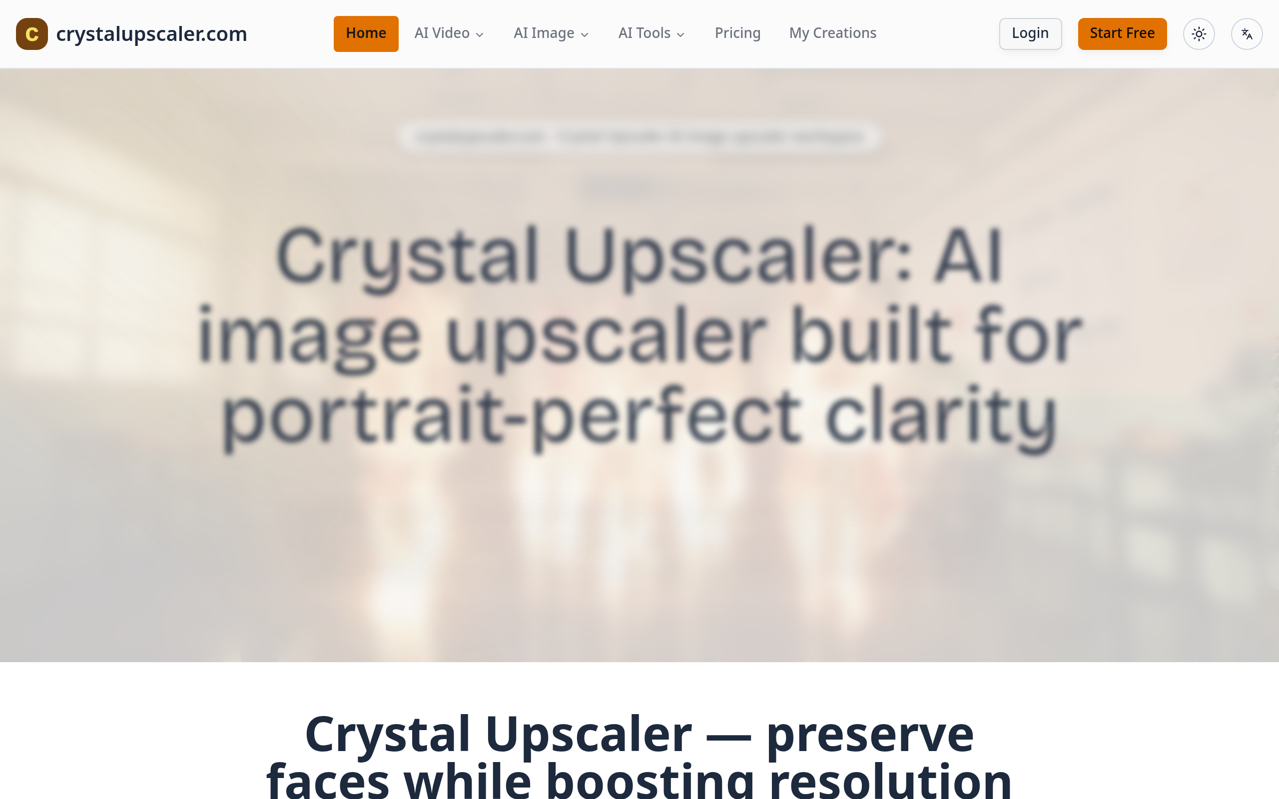 Crystal Upscaler