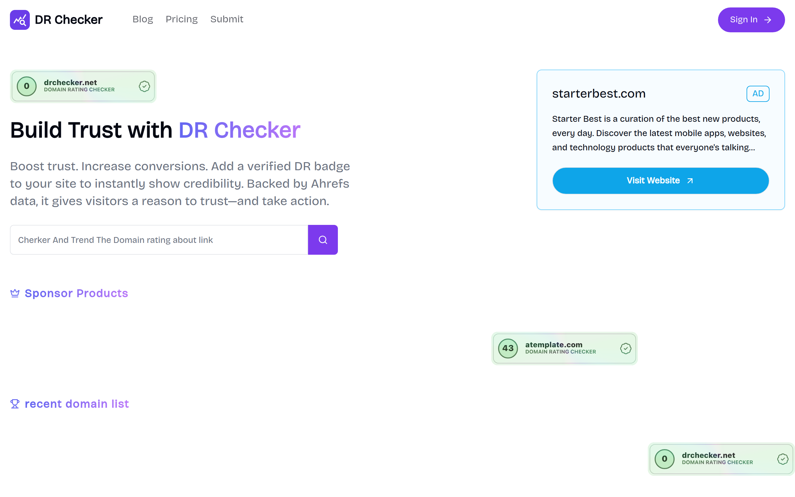 DR Checker