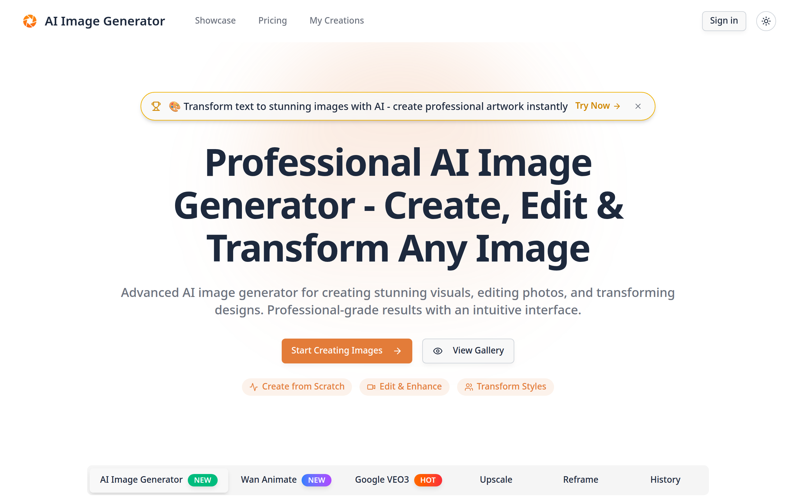 AI Image Generator - Craft, Edit & Transform Images