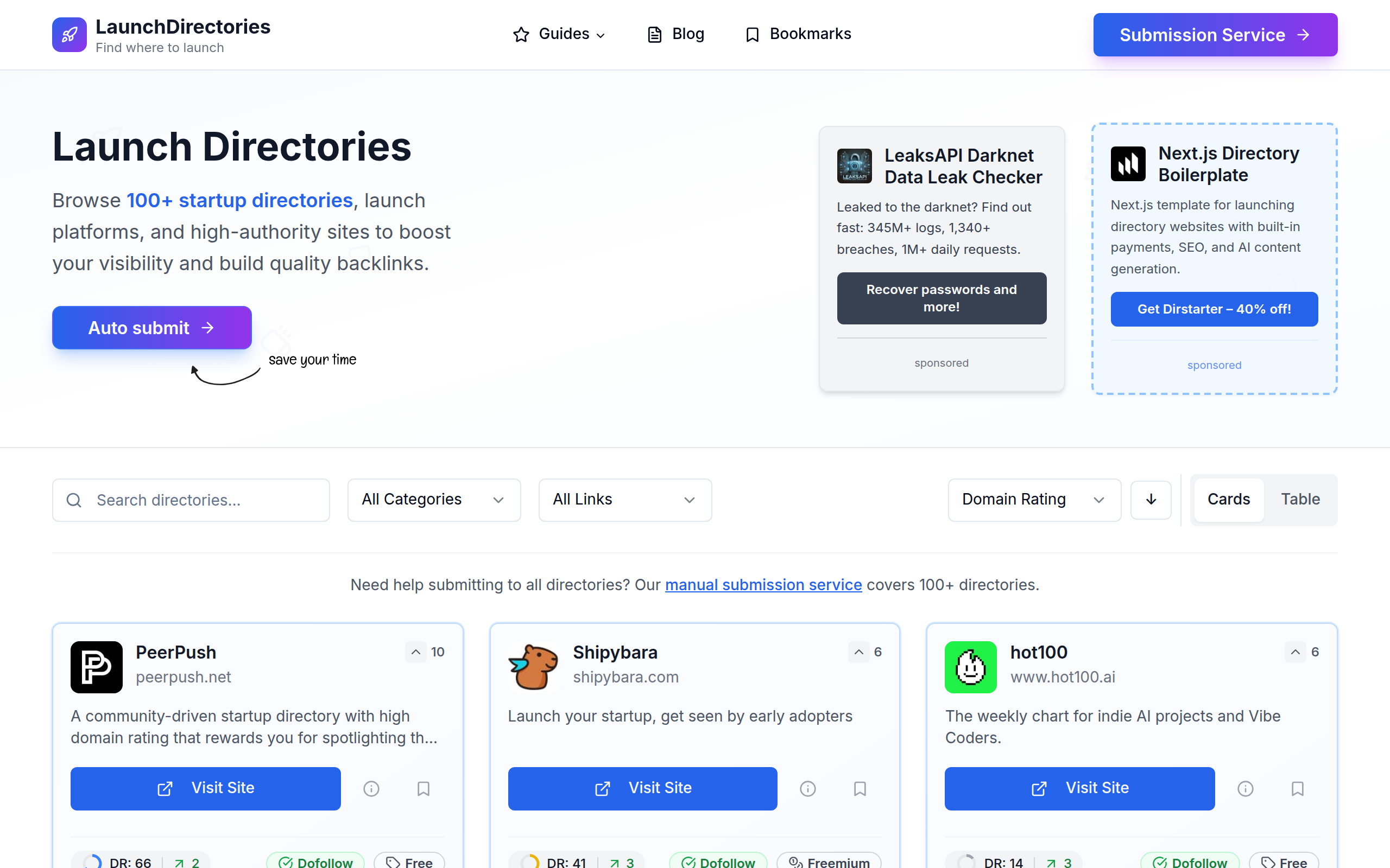 LaunchDirectories