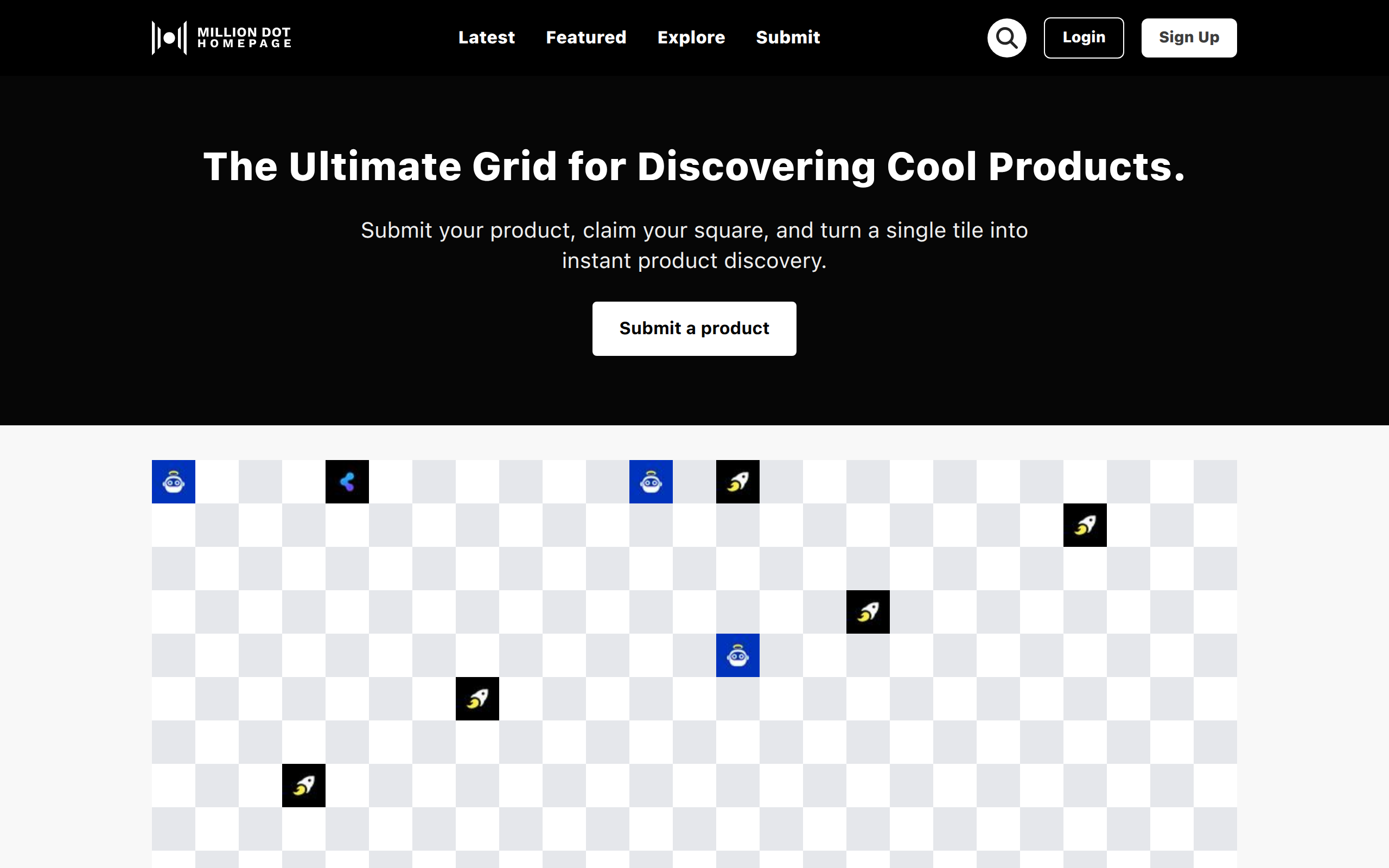 Million Dot Homepage