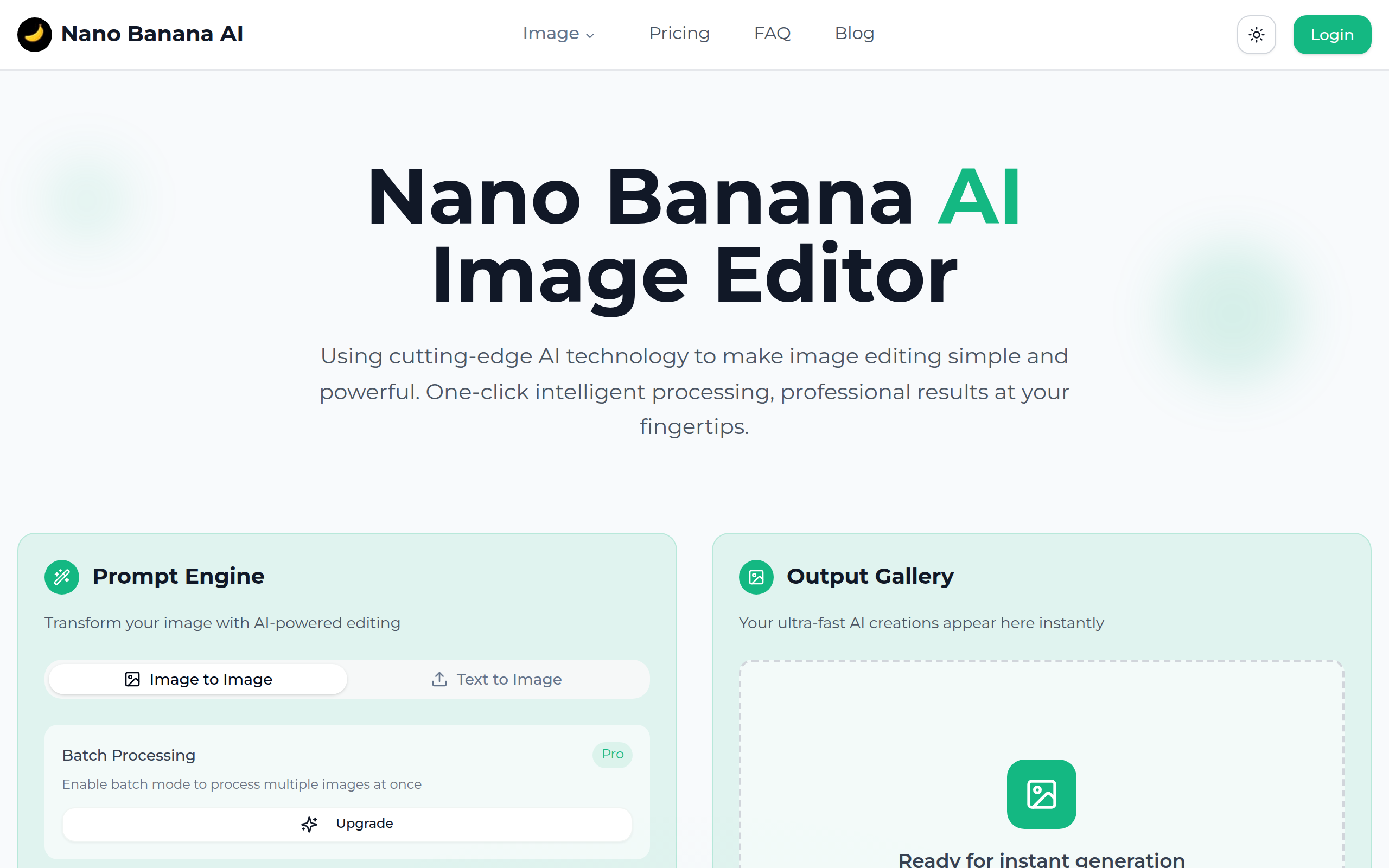 Nano Banana AI Image Editor