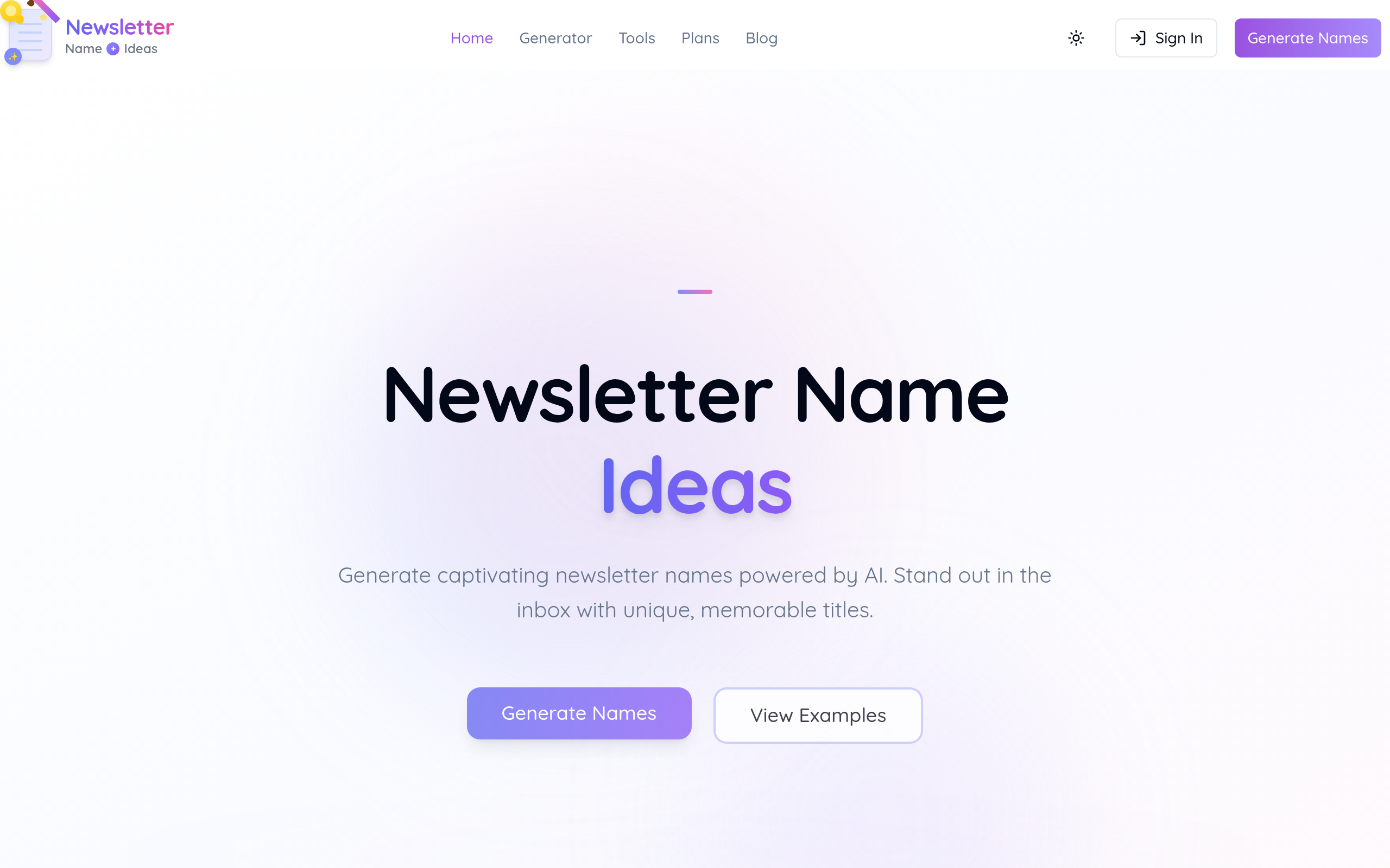 Newsletter Name Ideas