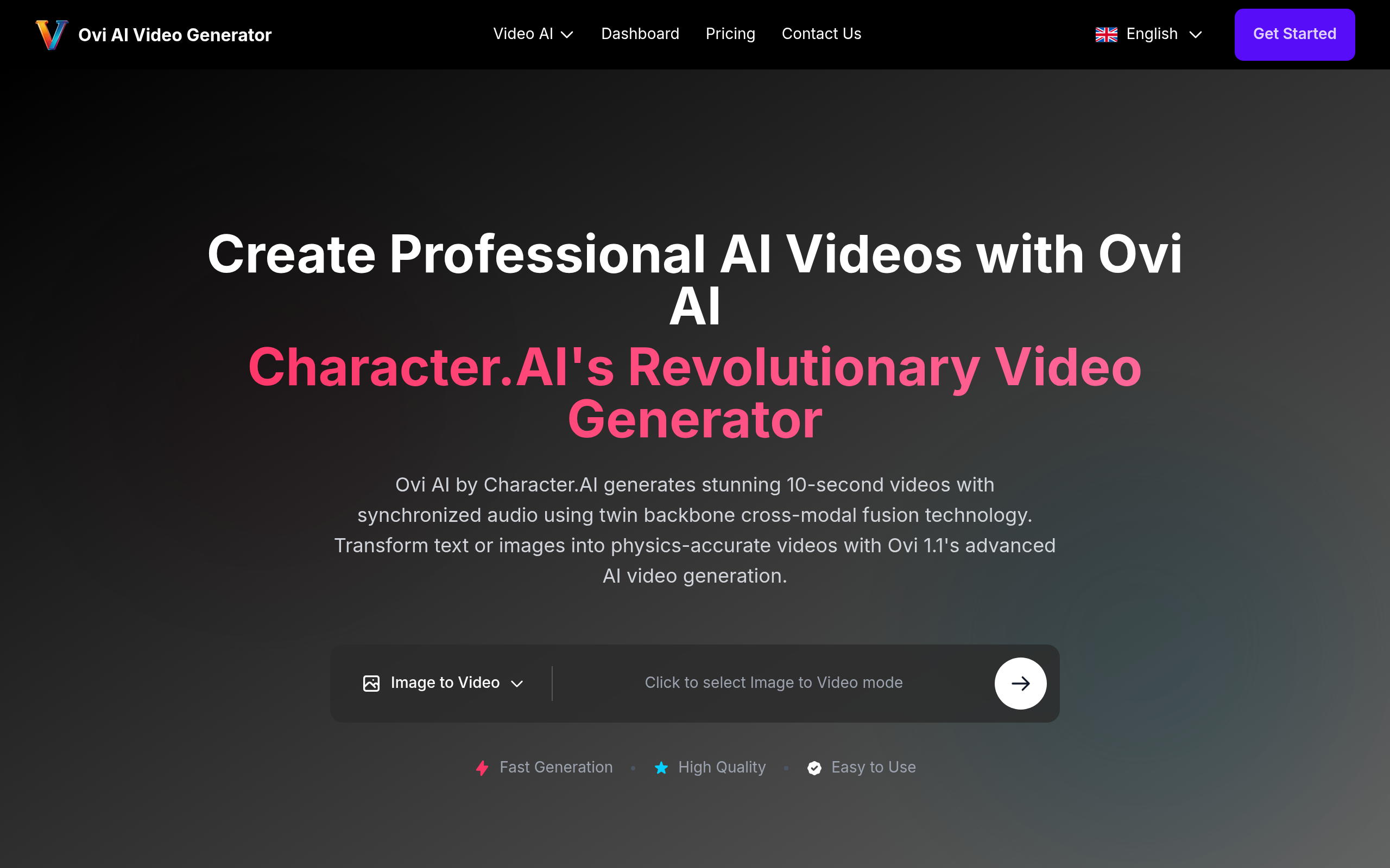 Ovi AI: Advanced AI Video Generator with Synchronized Audio
