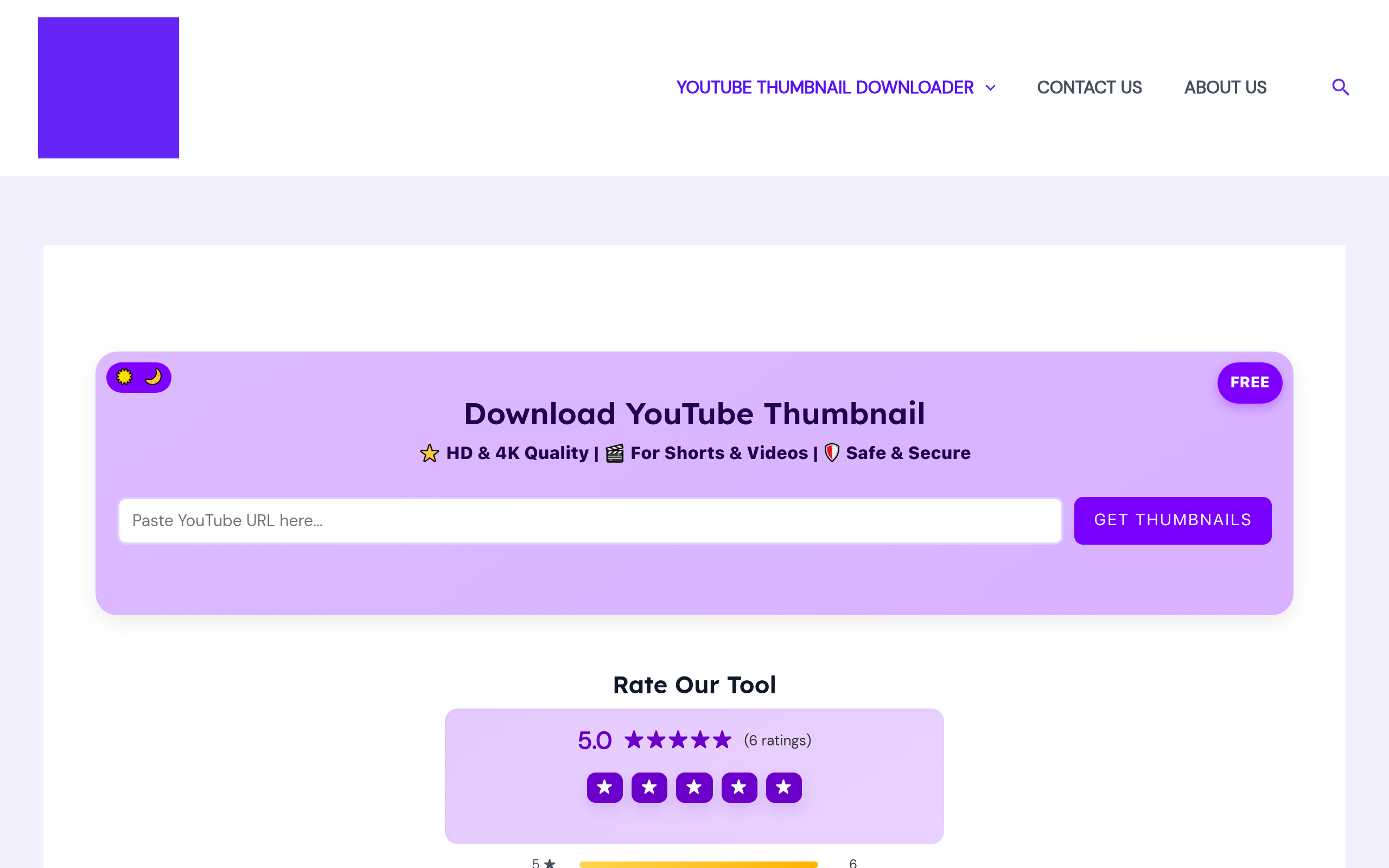 Picknar YouTube Thumbnail Downloader