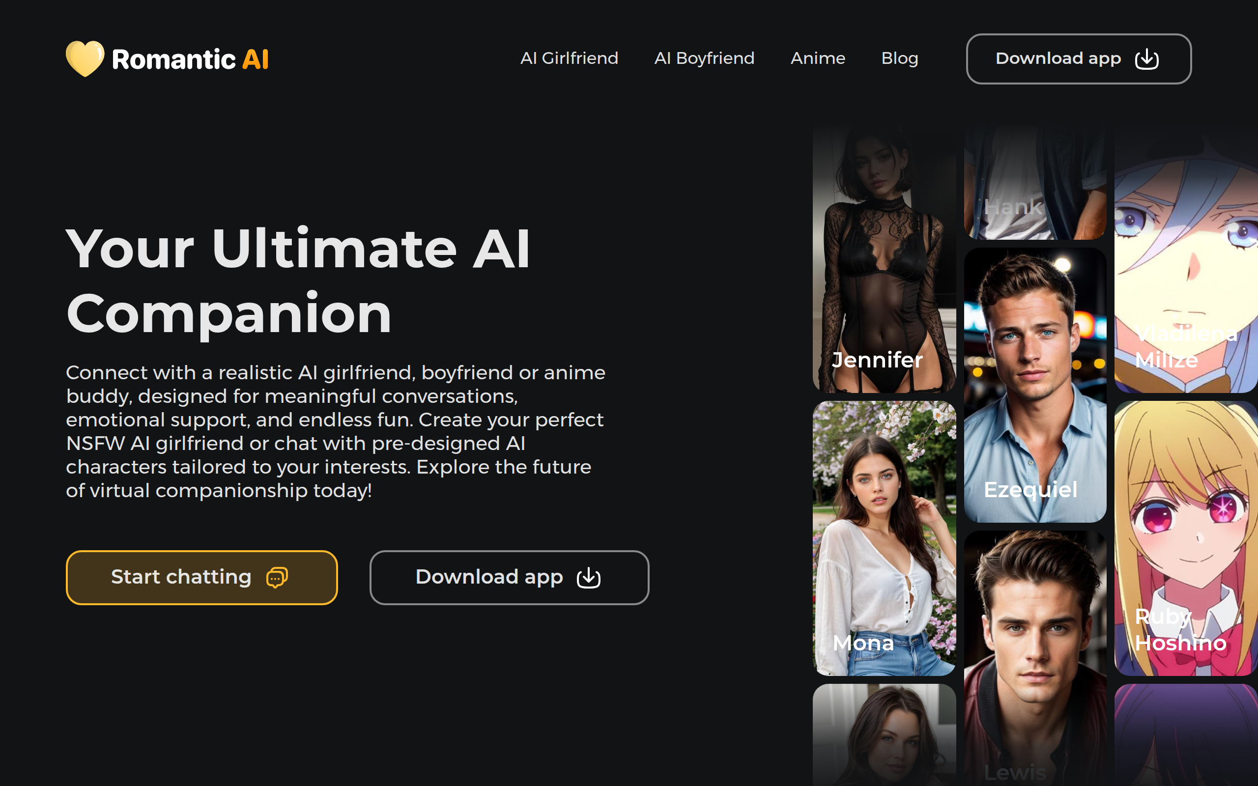 Romantic AI