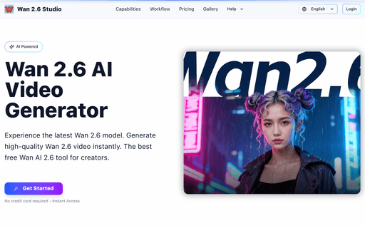 Wan 2.6 AI tool