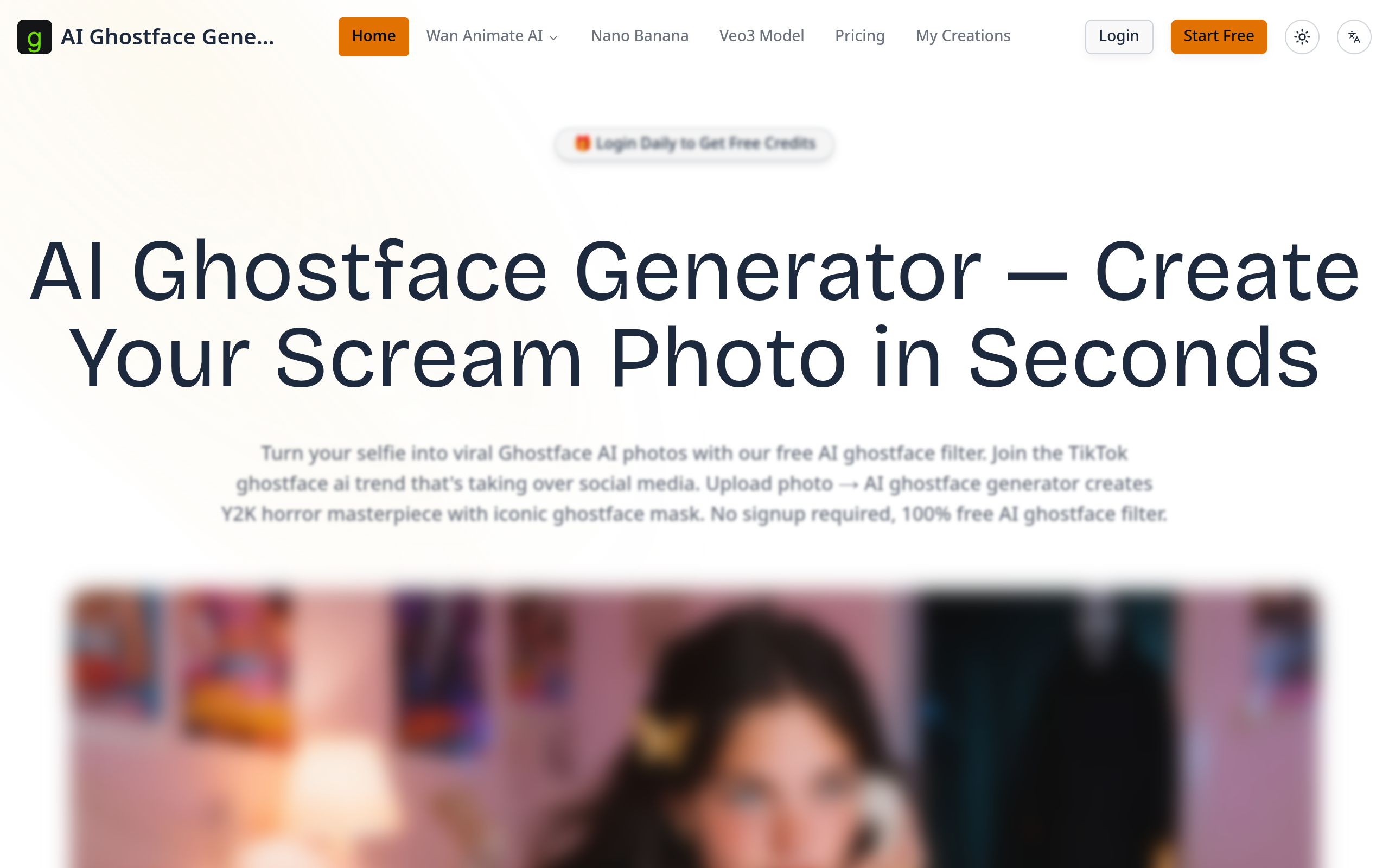 AI Ghostface Generator