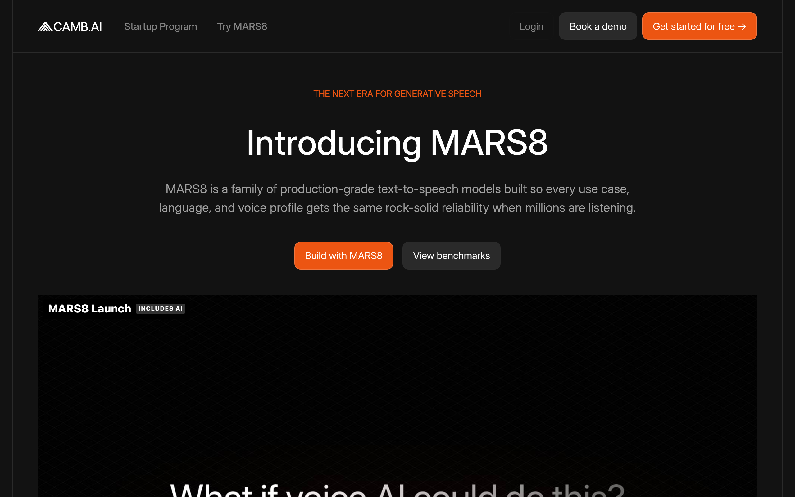 MARS8 Text to Speech AI Models