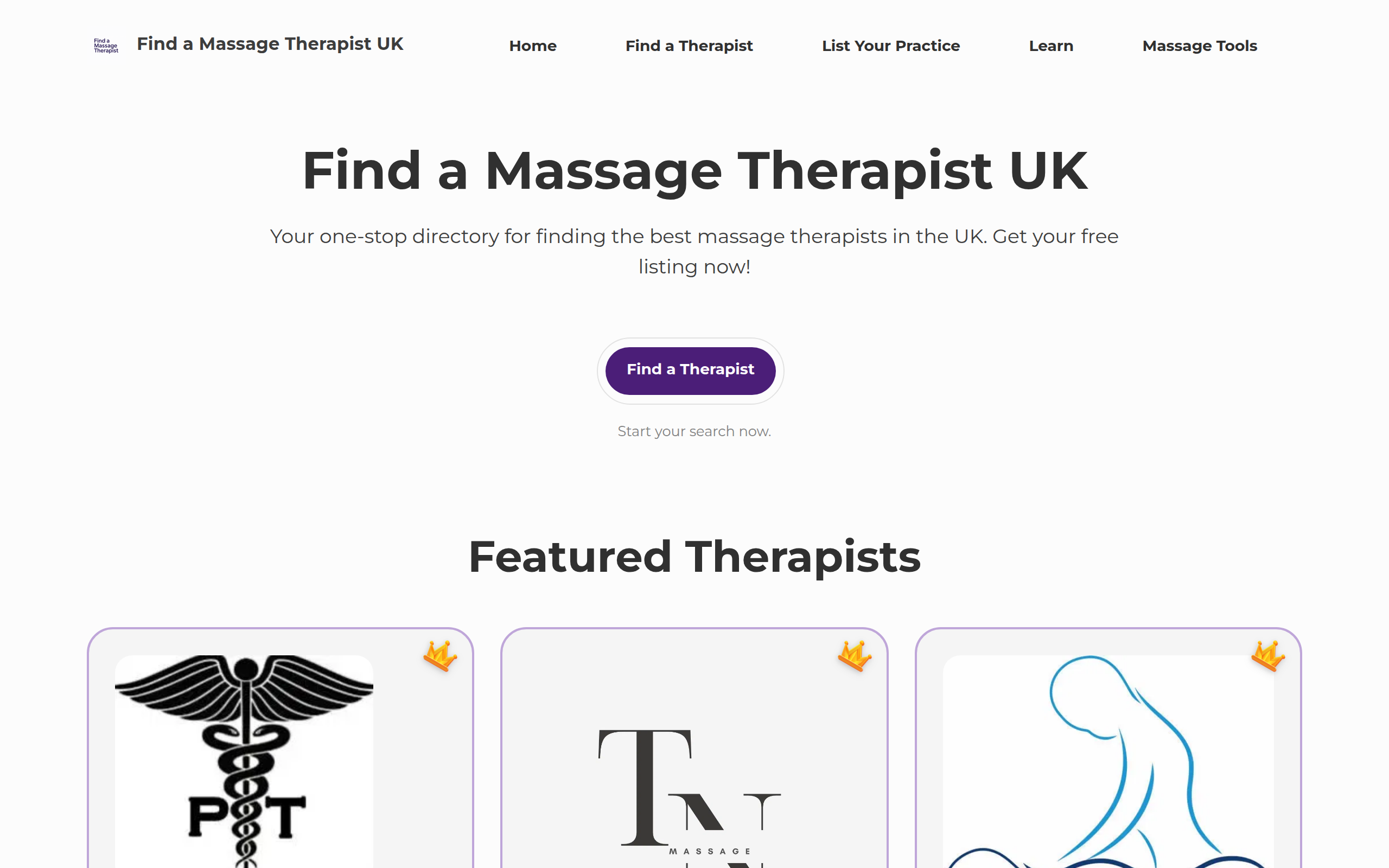 Find a Massage Therapist UK
