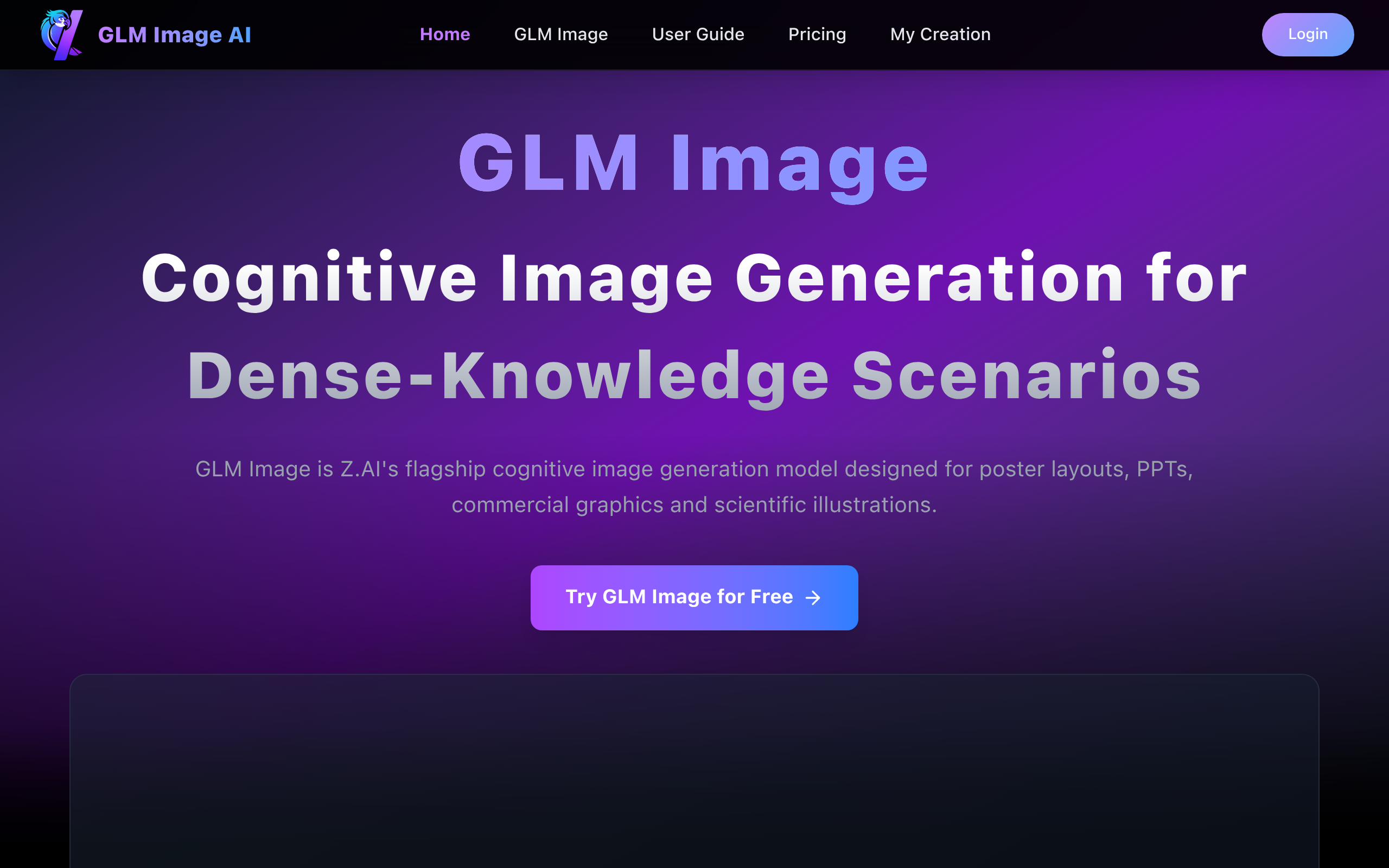 GLM Image AI Generator