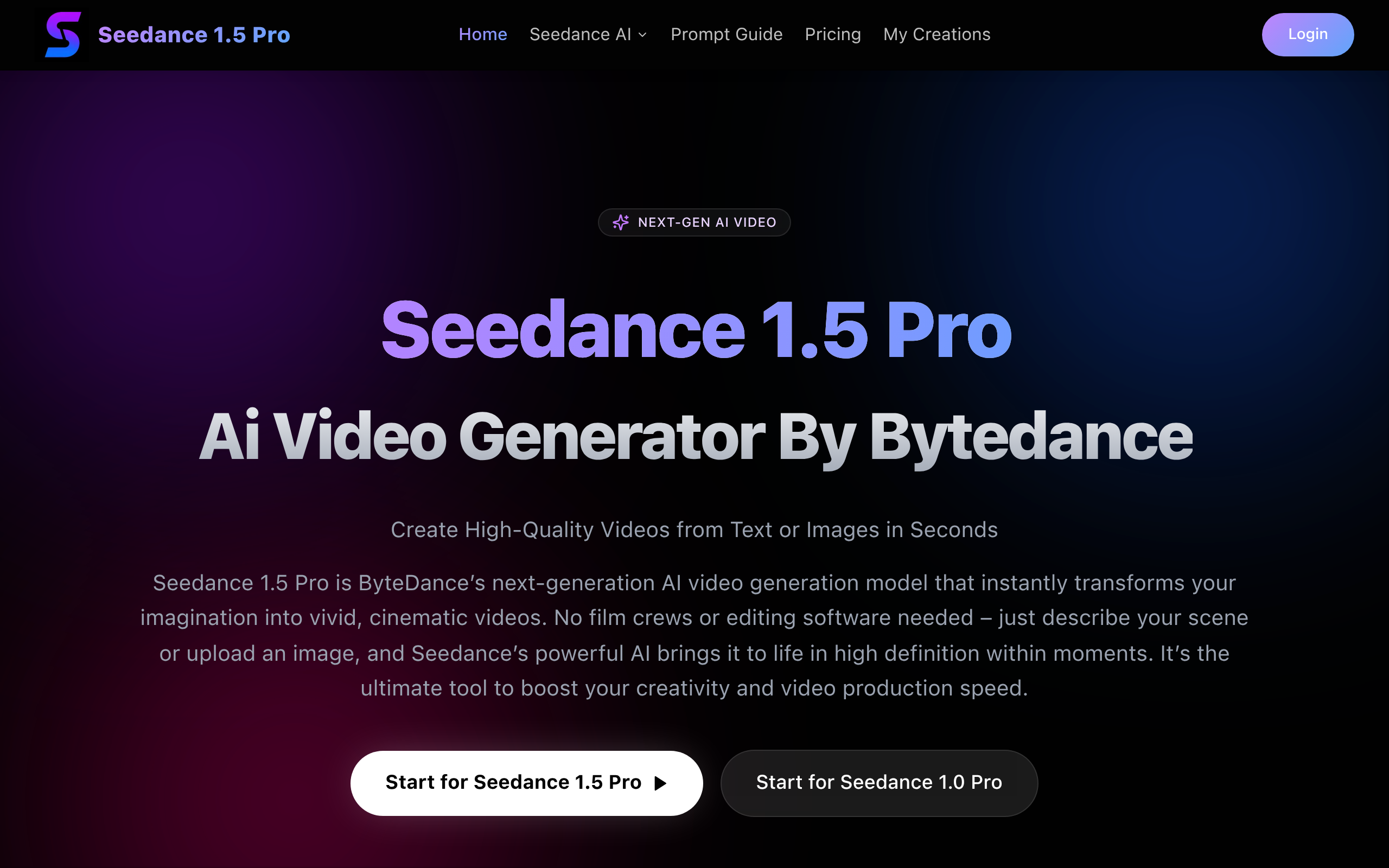 Seedance 1.5