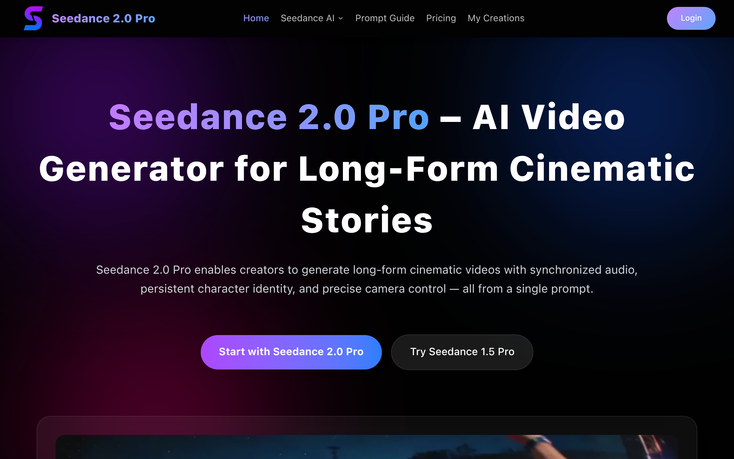 Seedance 2.0 AI Video Generator
