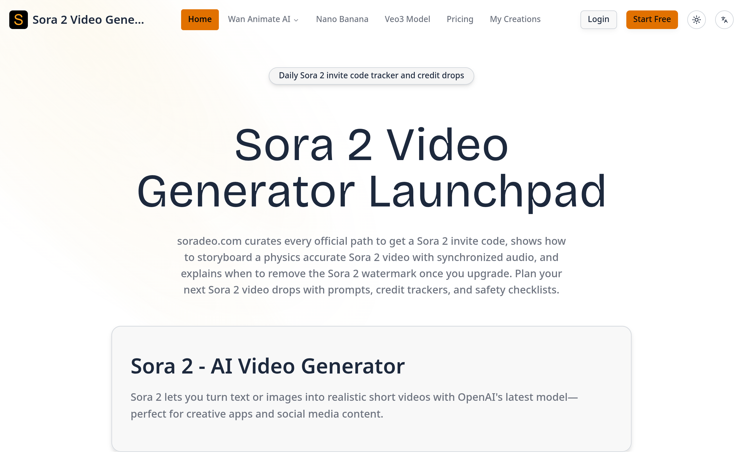 Sora 2 Video Generator