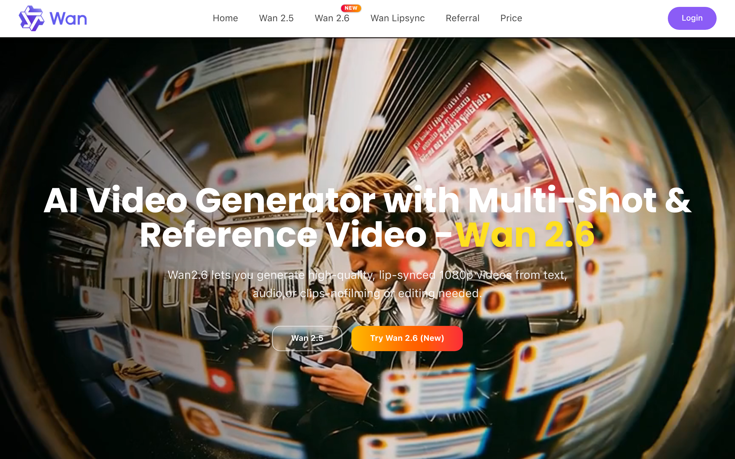 Wan2.6 AI Video Generator